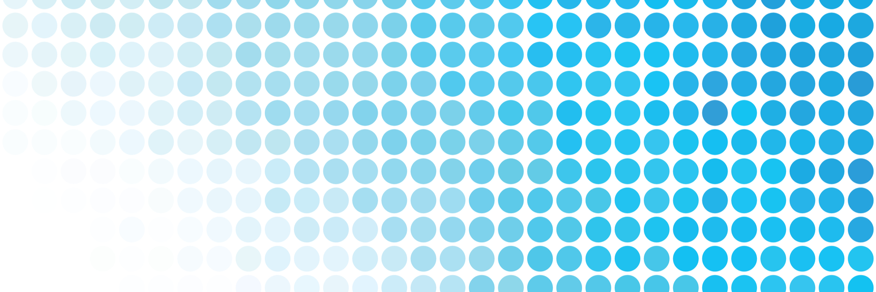 Pattern of blue dots.