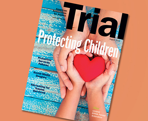 August 2022 Trial cover Protecting Children
