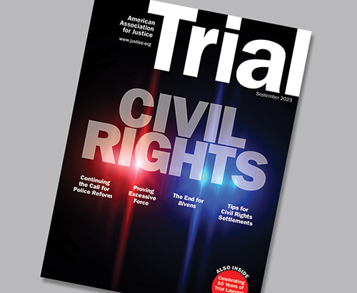 Trial Magazine September 2023 Civil Rights
