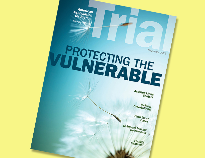 Trial Magazine November 2025 Protecting the Vulnerable