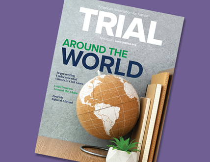 Trial Magazine April 2026 Around the World