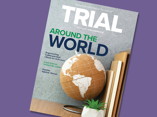 Trial Magazine April 2026 Around the World