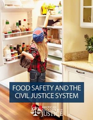 Food Safety and the Civil Justice System Cover
