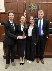 Photo of 2026 STAC National Champions Campbell University School of Law