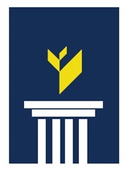 Yellow flame on white pillar